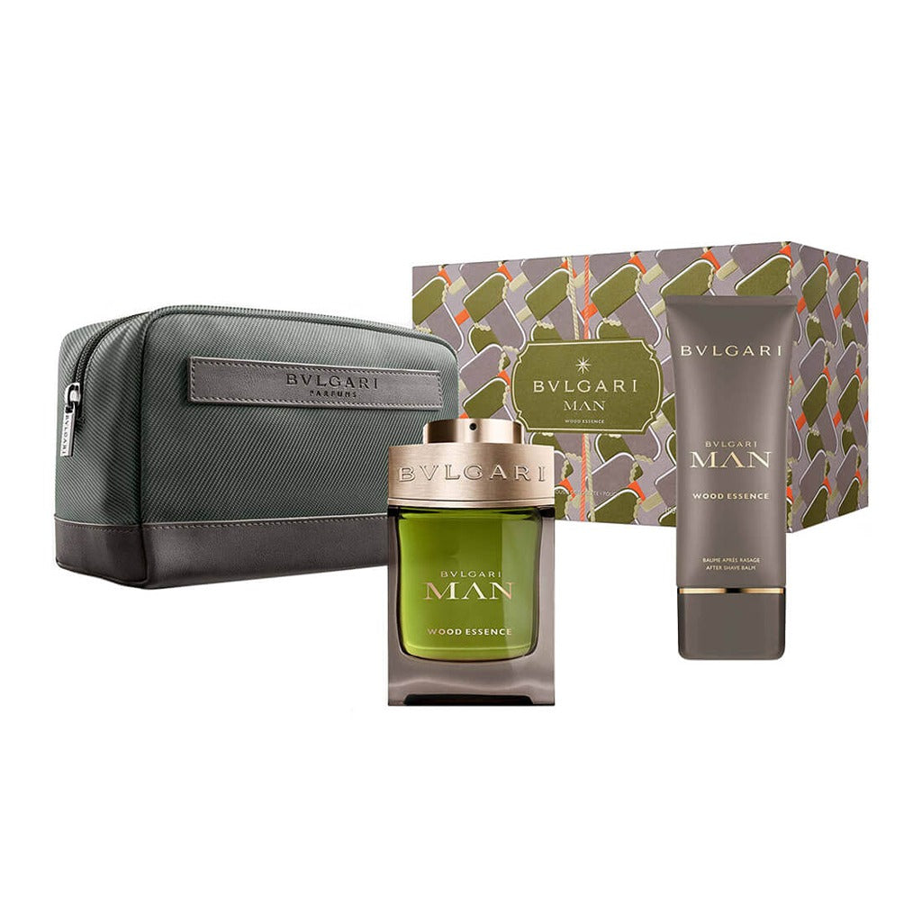 Bvlgari Man Wood Essence Gift Set