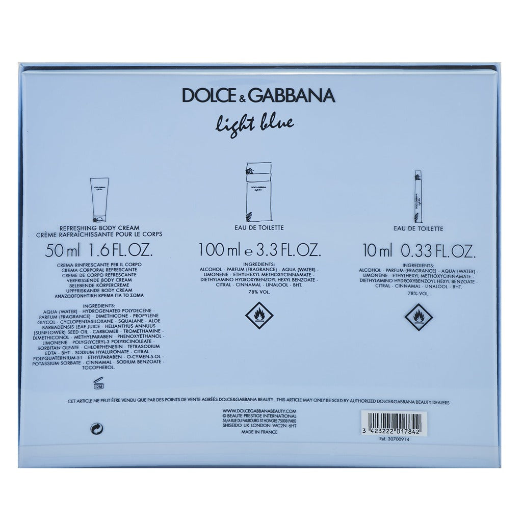 Dolce & Gabbana Ladies Light Blue