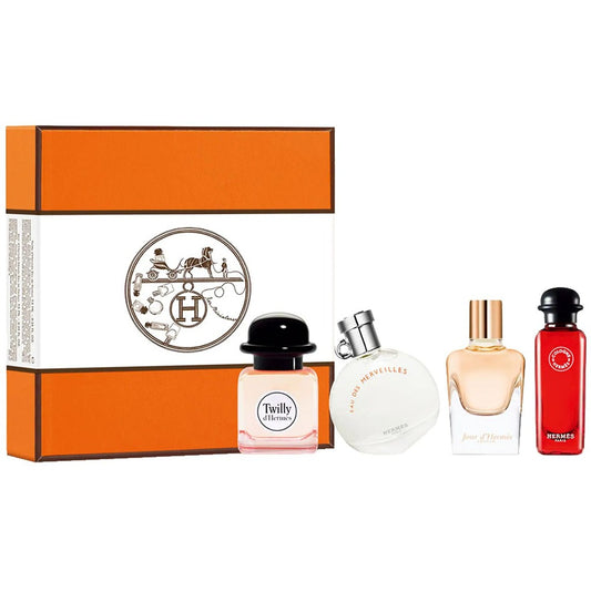 Hermes 4 Piece Mini Perfume Gift Set