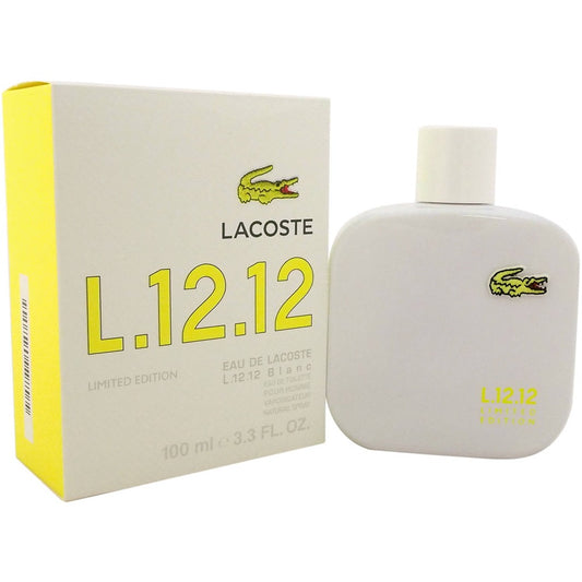 Lacoste L.12.12 Blanc Limited Edition EDT Perfume 100ml