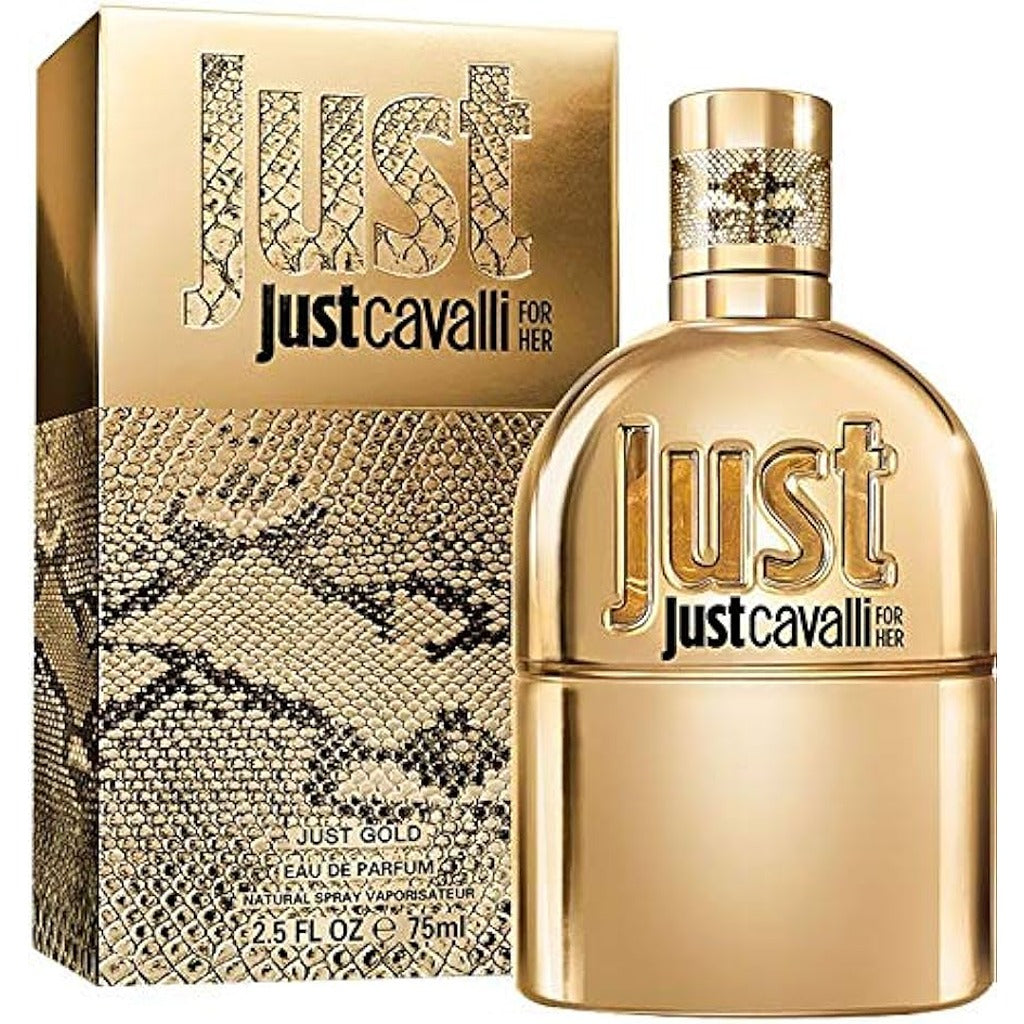 Roberto Cavalli Just Gold For Her EDP Perfume 75ml